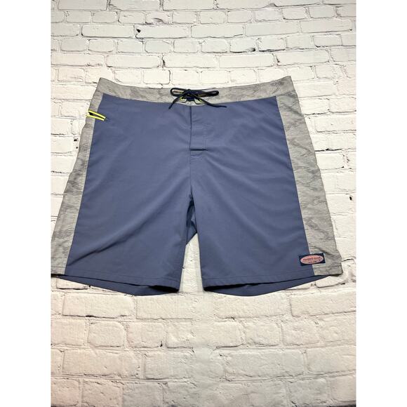 TWO pairs Vineyard Vines Stretch Board Shorts Men’s 42 Waist Swim Trunks A629 - Picture 9 of 12